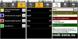 Словари для словаря и переводчика ColorDict на Android скачать бесплат