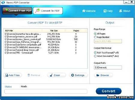 Nemo PDF Converter v5.0 Portable