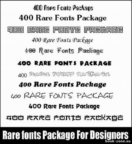 HFT - Rare Fonts Pack