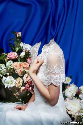 Шаблон для фотомонтажа - невеста