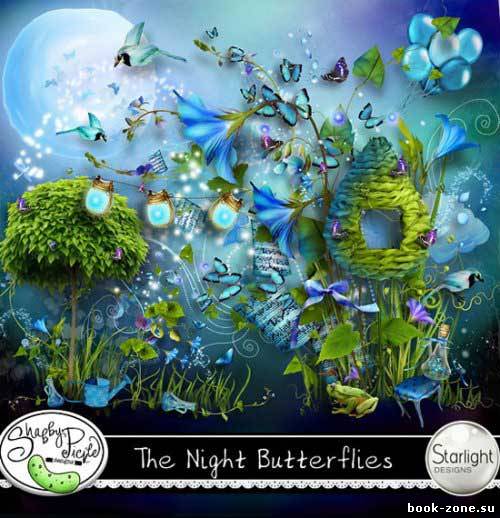Сказочный скрап-набор - Ночные бабочки
