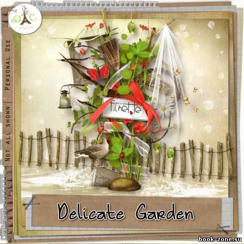 Цветочный скрап-набор - Delicate Garden