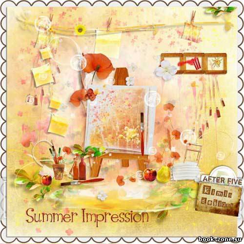 Солнечный летний скрап -  Summer Impression