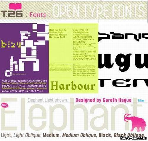 T.26 Type Foundry of Fonts