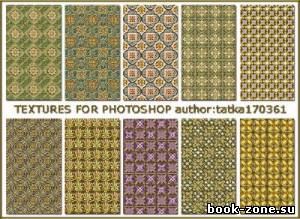 Объёмные золотисто-разноцветные текстуры для дизайна в фотошоп