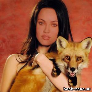 Шаблон для фотошопа - Брюнетка с лисичкой