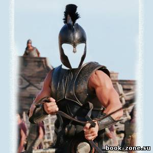 Шаблон psd - Отважный воин в древние времена