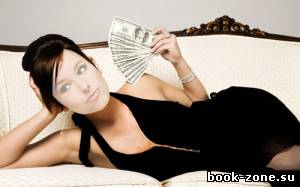 Шаблон для фотошопа - Девушка в вечернем наряде с пачкой денег