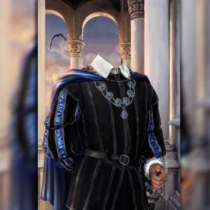 Шаблон для Photoshop - Одежда герцога