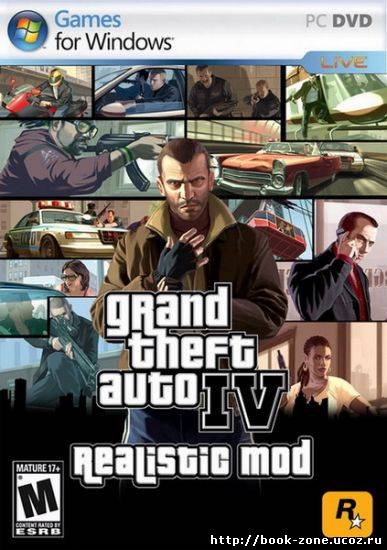 Grand Theft Auto IV Realistic Mod v.1.1 (2010/ENG/PC/ADDON)